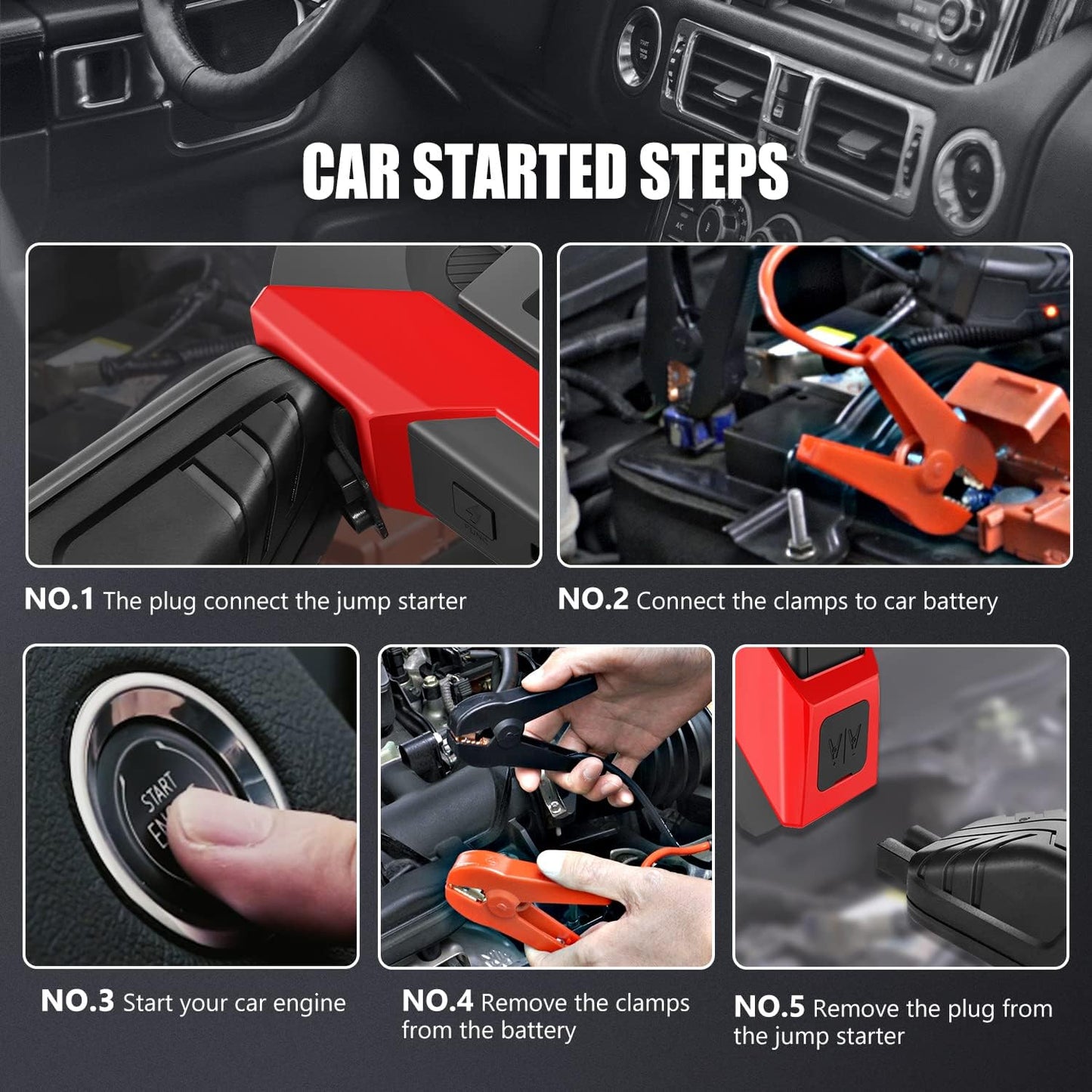 Car jump 50800 Portable Jumper Starter