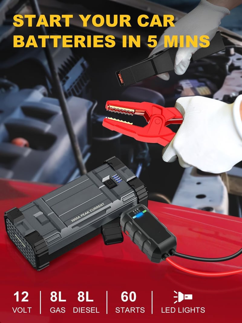 Car jump 50800 Portable Jumper Starter